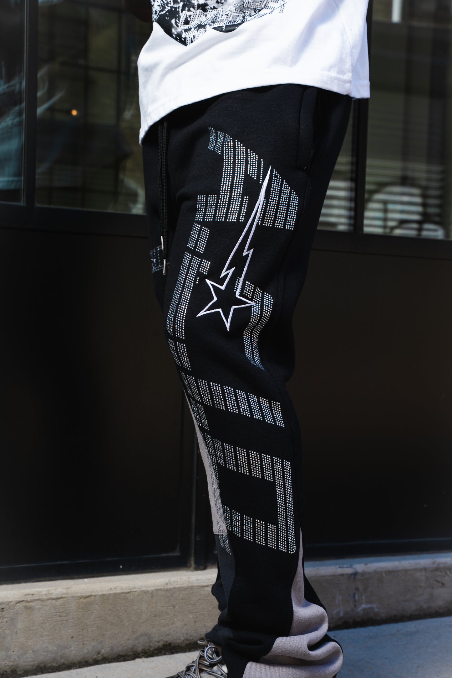 Rhinestone Sweatpants