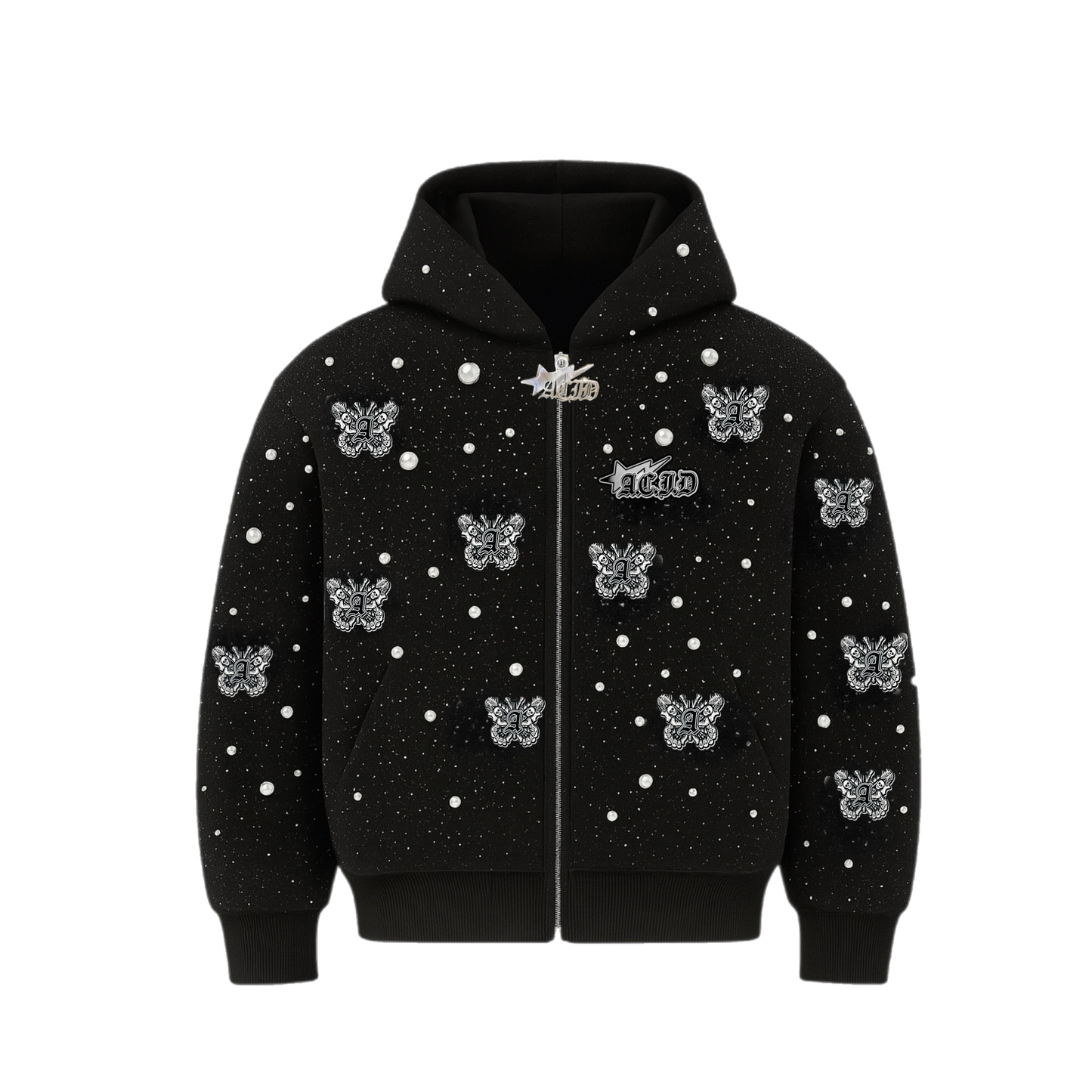Rhinestone Hoodie